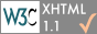 XHTML 1.1